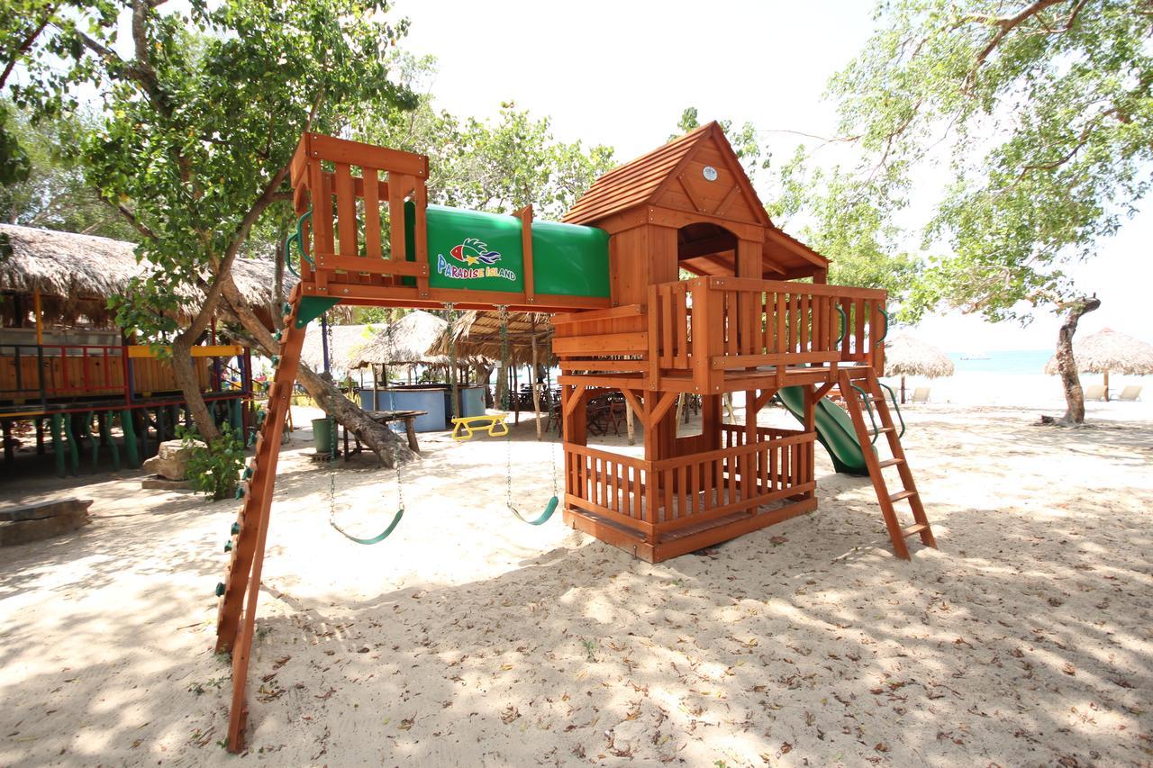Paradise Island Beach Resort Punta Rucia Exterior foto
